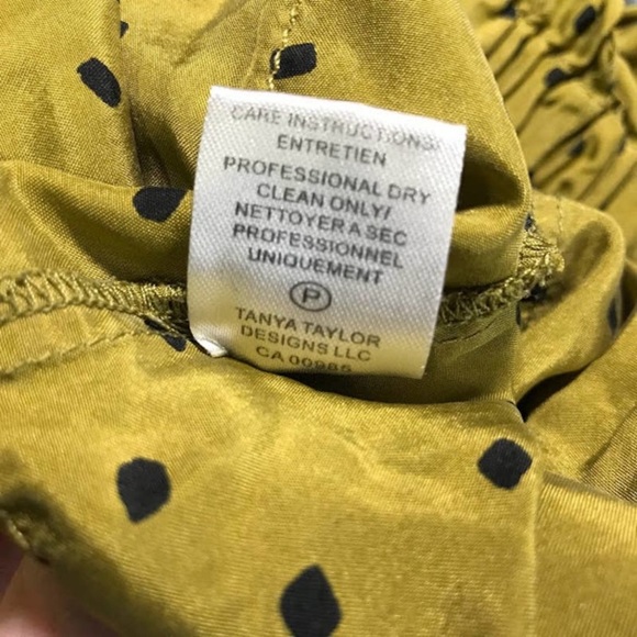 Tanya Taylor Francis Polka Dot Silk Jumpsuit, Size 2 - Picture 14 of 16